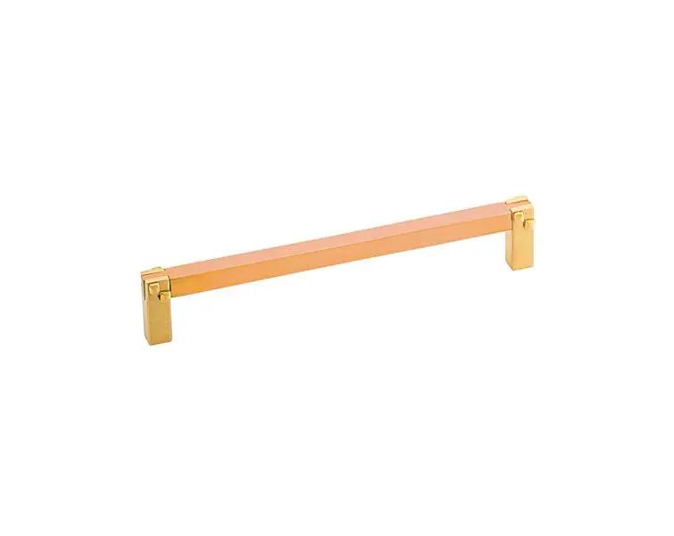 satin brass cabinet pull