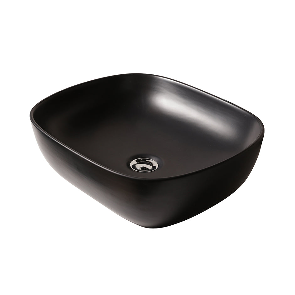 Lacava Navi 19 1/4" Vessel Porcelain Bathroom Sink without an Overflow.