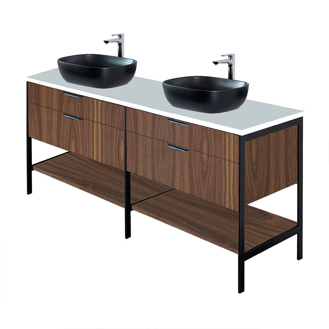 Lacava Navi 60" Free Standing Under-Counter Vanity by Lacava