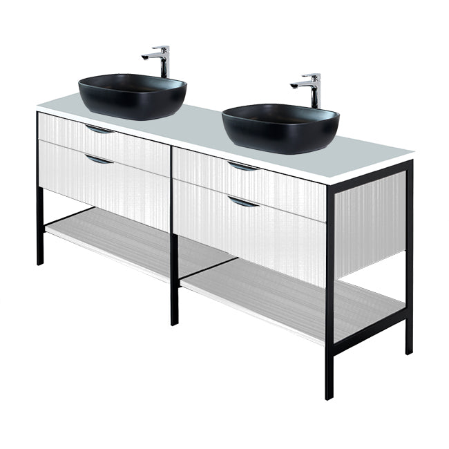 Lacava Navi 60" Free Standing Under-Counter Vanity by Lacava