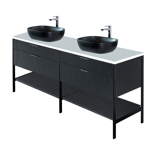 Lacava Navi 60" Free Standing Under-Counter Vanity by Lacava