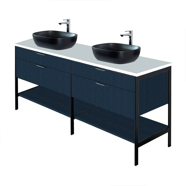 Lacava Navi 60" Free Standing Under-Counter Vanity by Lacava