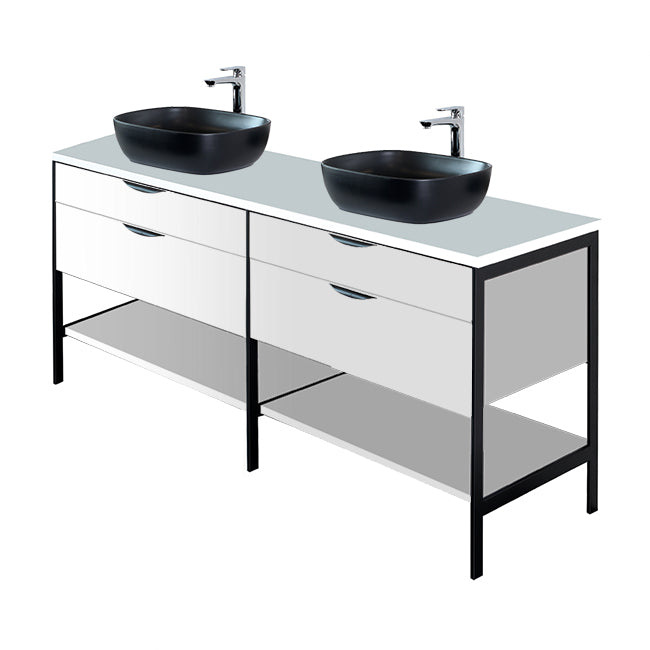 Lacava Navi 60" Free Standing Under-Counter Vanity by Lacava