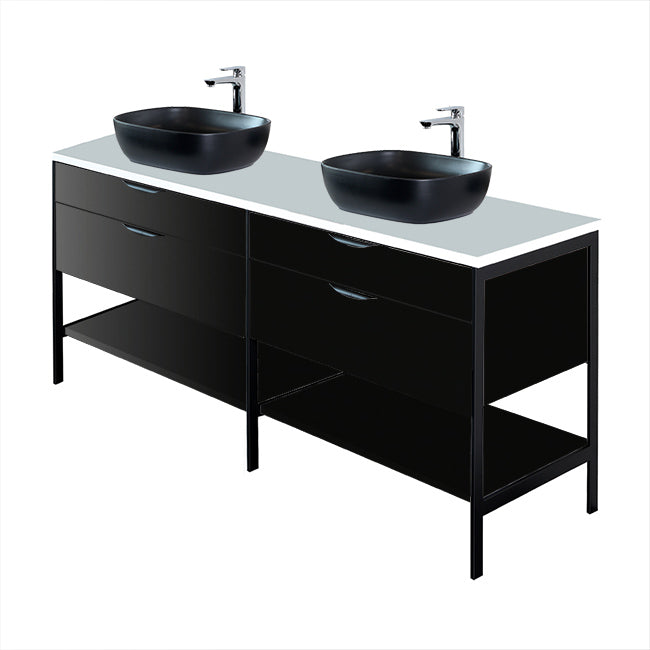 Lacava Navi 60" Free Standing Under-Counter Vanity by Lacava