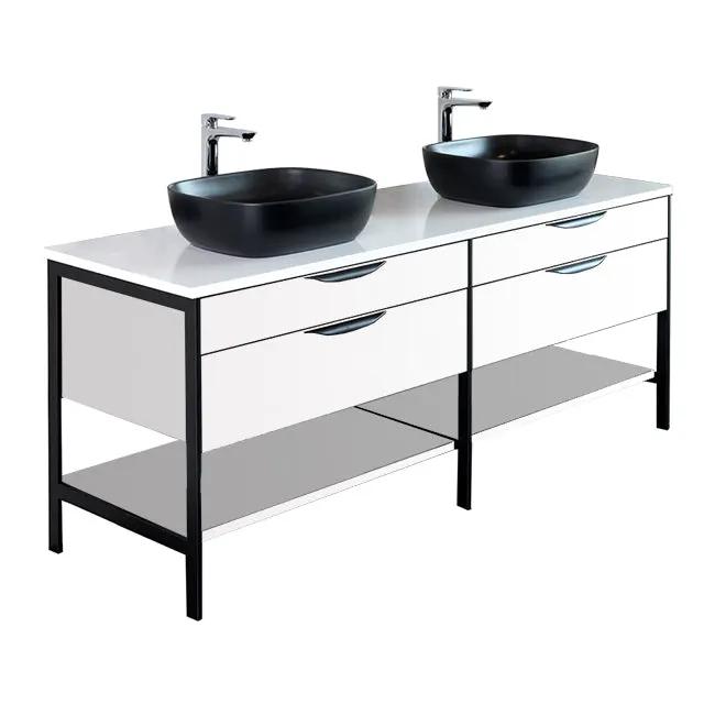 Lacava Navi 72" Free Standing Under-Counter Vanity by Lacava