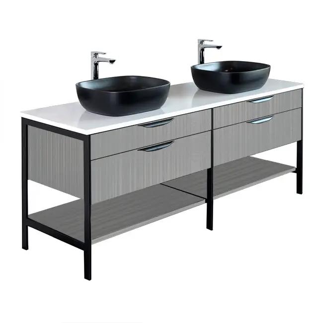 Lacava Navi 72" Free Standing Under-Counter Vanity by Lacava