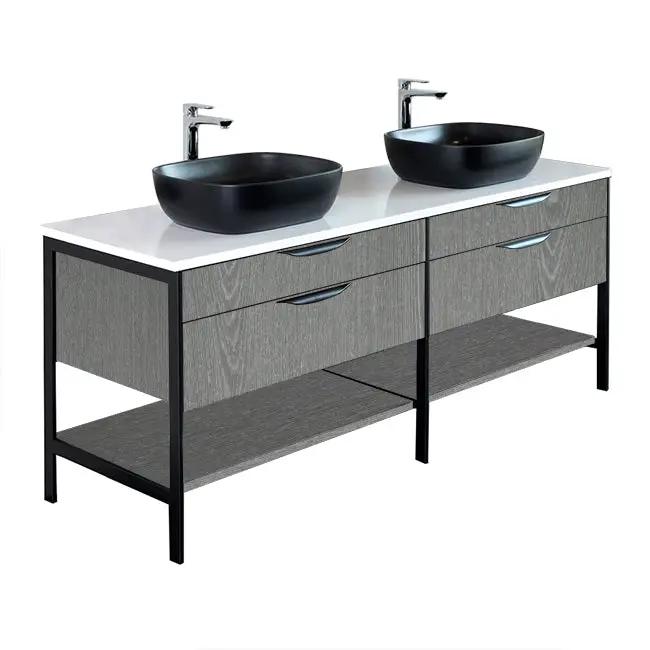 Lacava Navi 72" Free Standing Under-Counter Vanity by Lacava