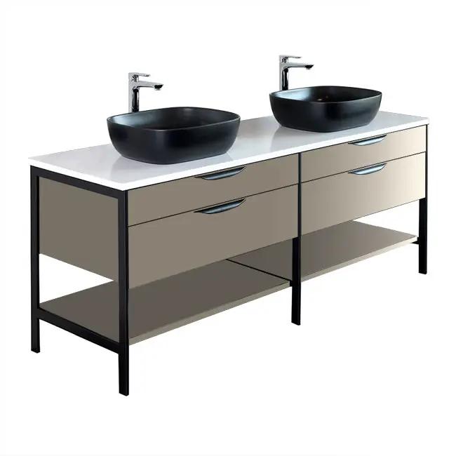 Lacava Navi 72" Free Standing Under-Counter Vanity by Lacava