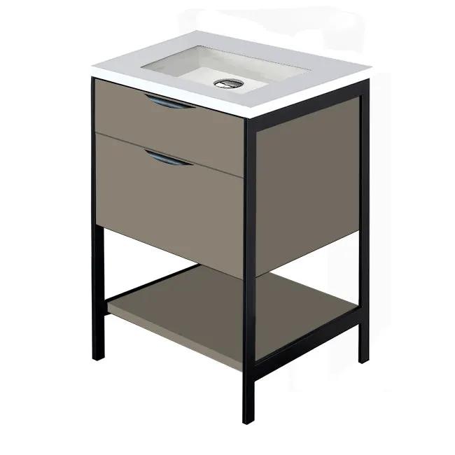 Lacava Navi 24" Free Standing Under-Counter Vanity by Lacava