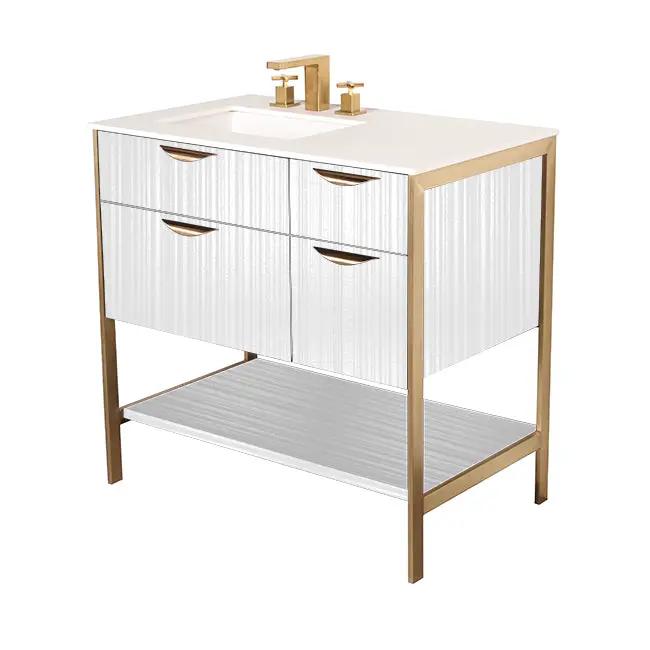 Lacava Navi 36" Free Standing Under-Counter Vanity - Left by Lacava