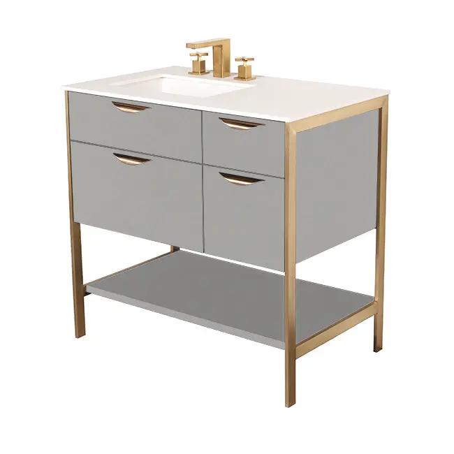 Lacava Navi 36" Free Standing Under-Counter Vanity - Left by Lacava
