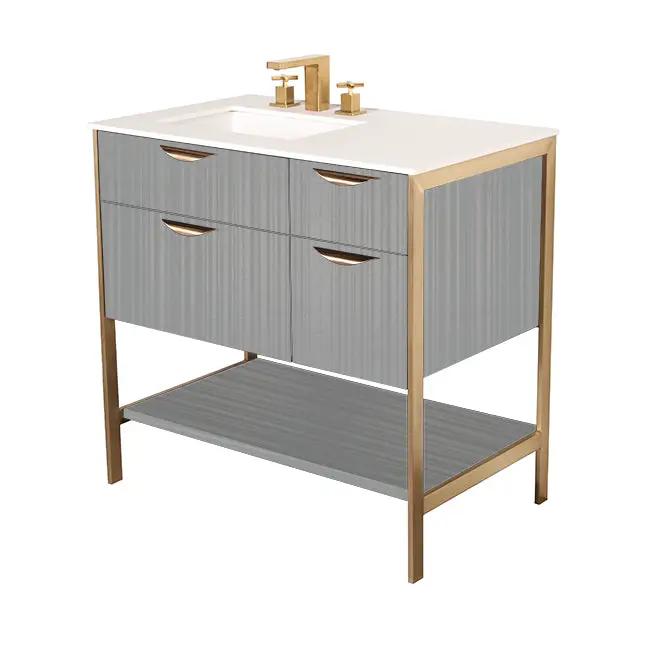 Lacava Navi 36" Free Standing Under-Counter Vanity - Left by Lacava