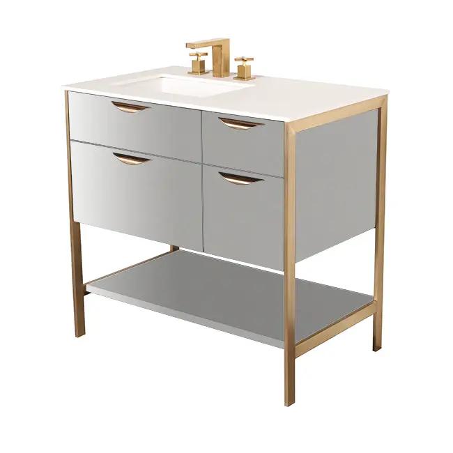 Lacava Navi 36" Free Standing Under-Counter Vanity - Left by Lacava