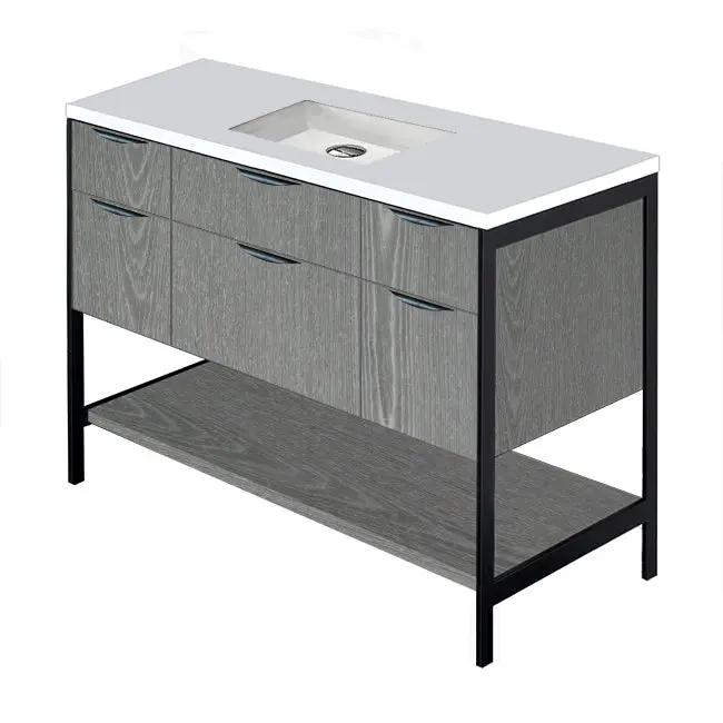 Lacava Navi 48" Free Standing Under-Counter Vanity by Lacava