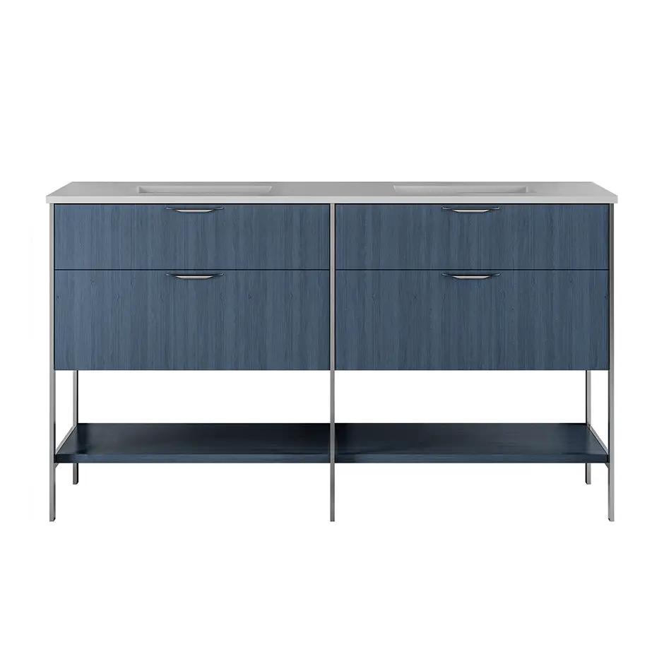 Lacava Navi 60" Free Standing Under-Counter Vanity by Lacava