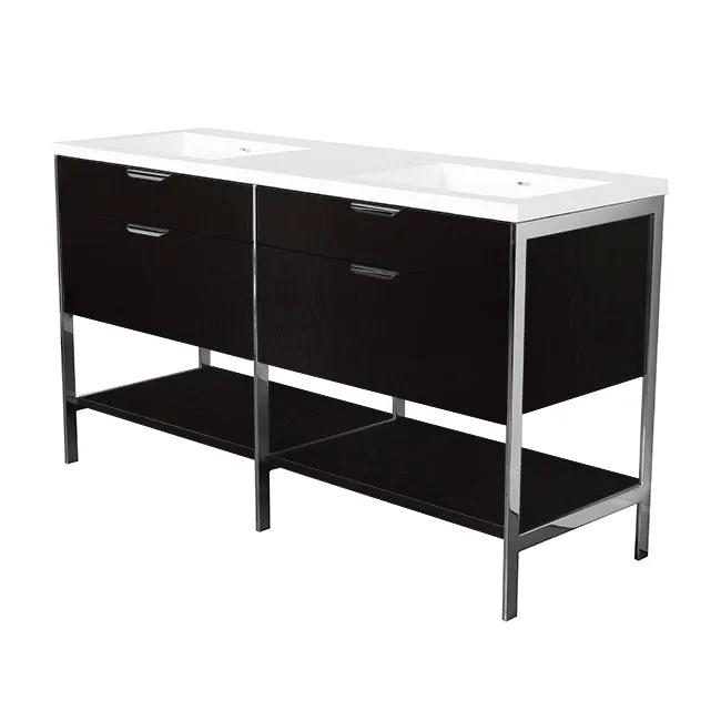 Lacava Navi 60" Free Standing Under-Counter Vanity by Lacava