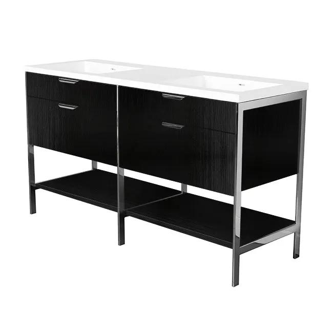Lacava Navi 60" Free Standing Under-Counter Vanity by Lacava