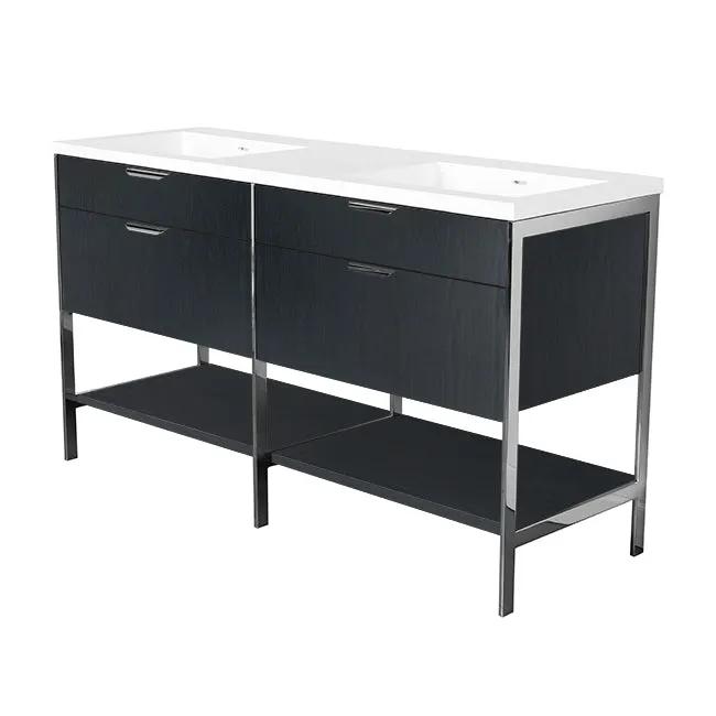 Lacava Navi 60" Free Standing Under-Counter Vanity by Lacava