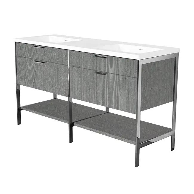 Lacava Navi 60" Free Standing Under-Counter Vanity by Lacava