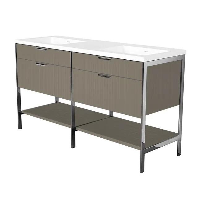 Lacava Navi 60" Free Standing Under-Counter Vanity by Lacava