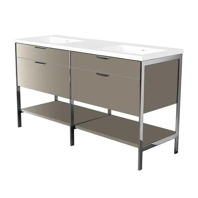 Lacava Navi 60" Free Standing Under-Counter Vanity by Lacava
