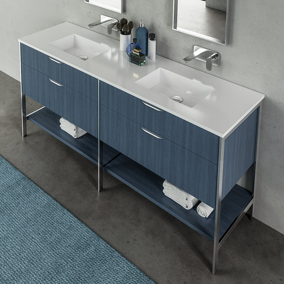 fluttini detailing front side vanity