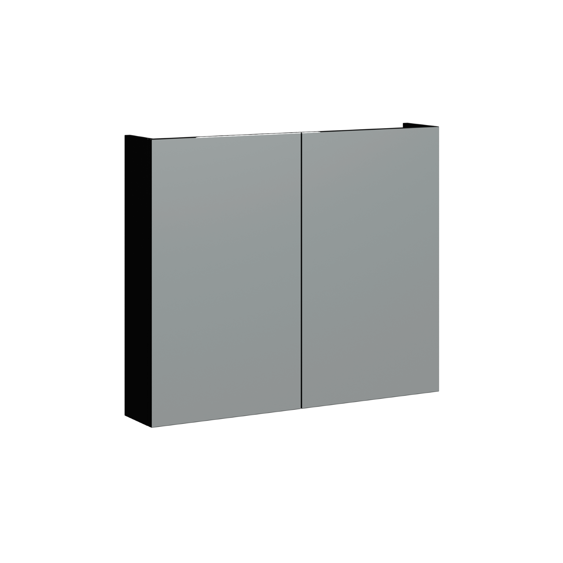 black satin paint medicine cabinet