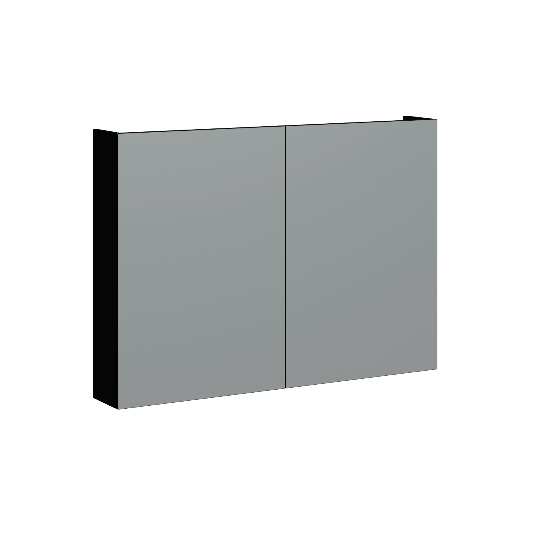 black satin paint medicine cabinet