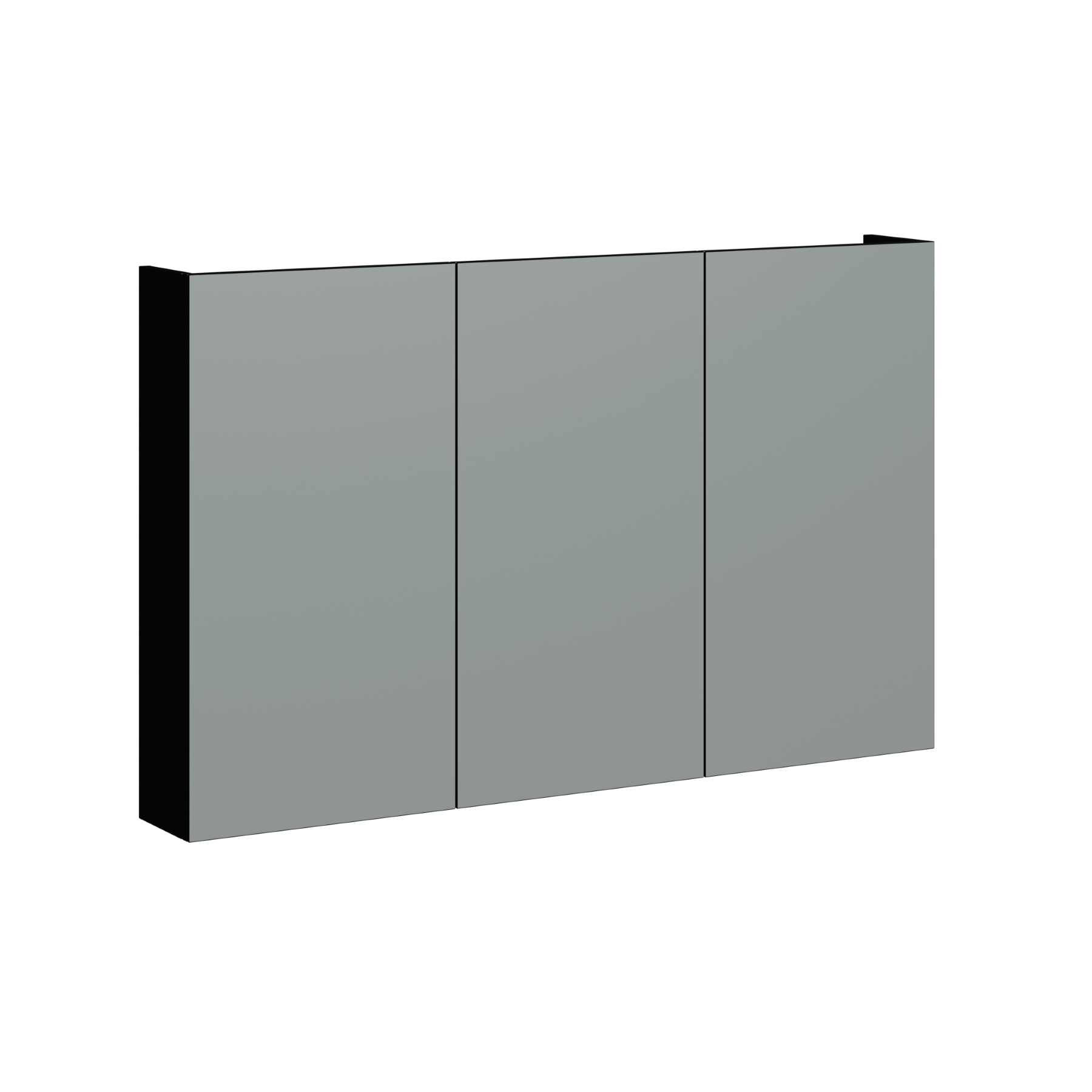 black satin paint medicine cabinet