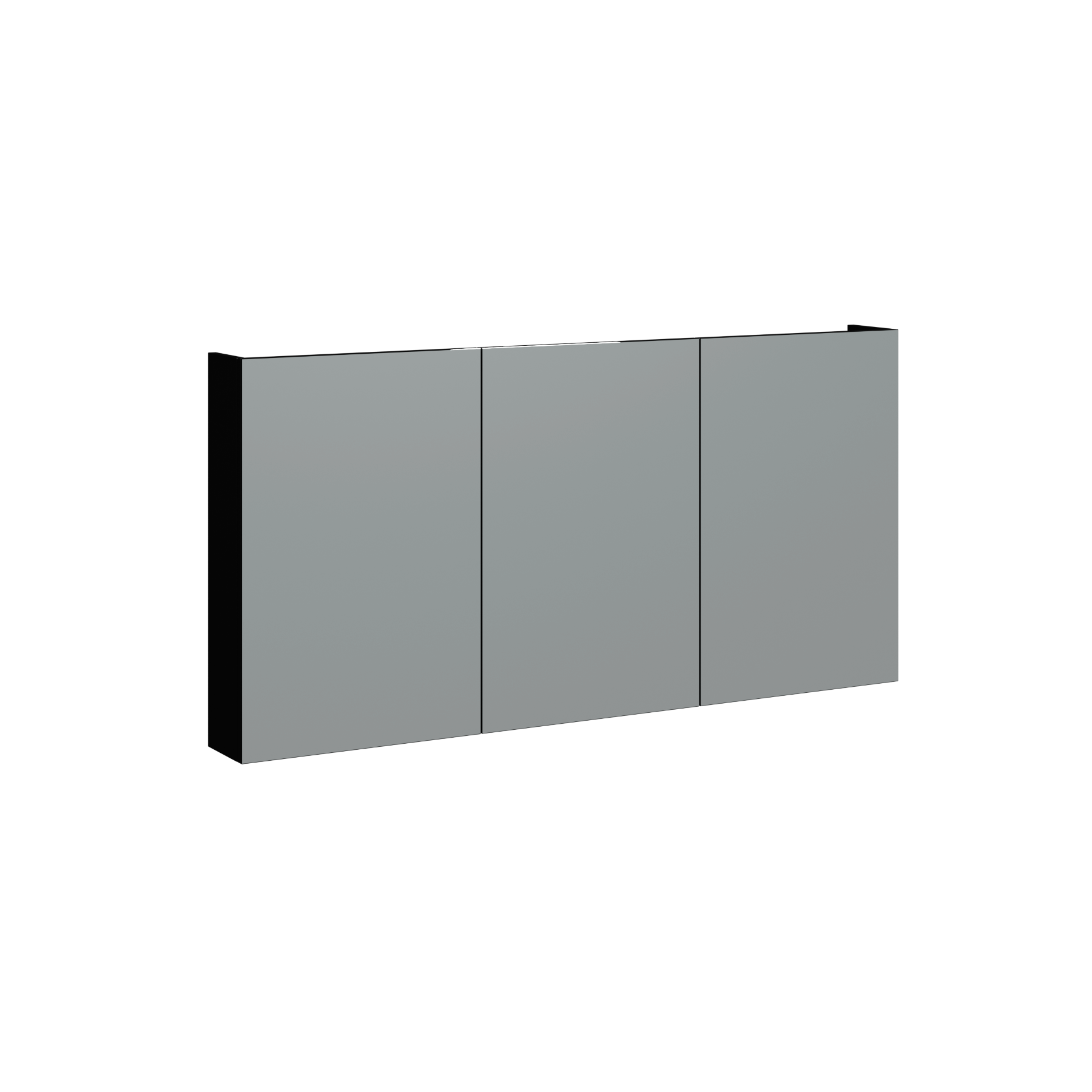 black satin paint medicine cabinet