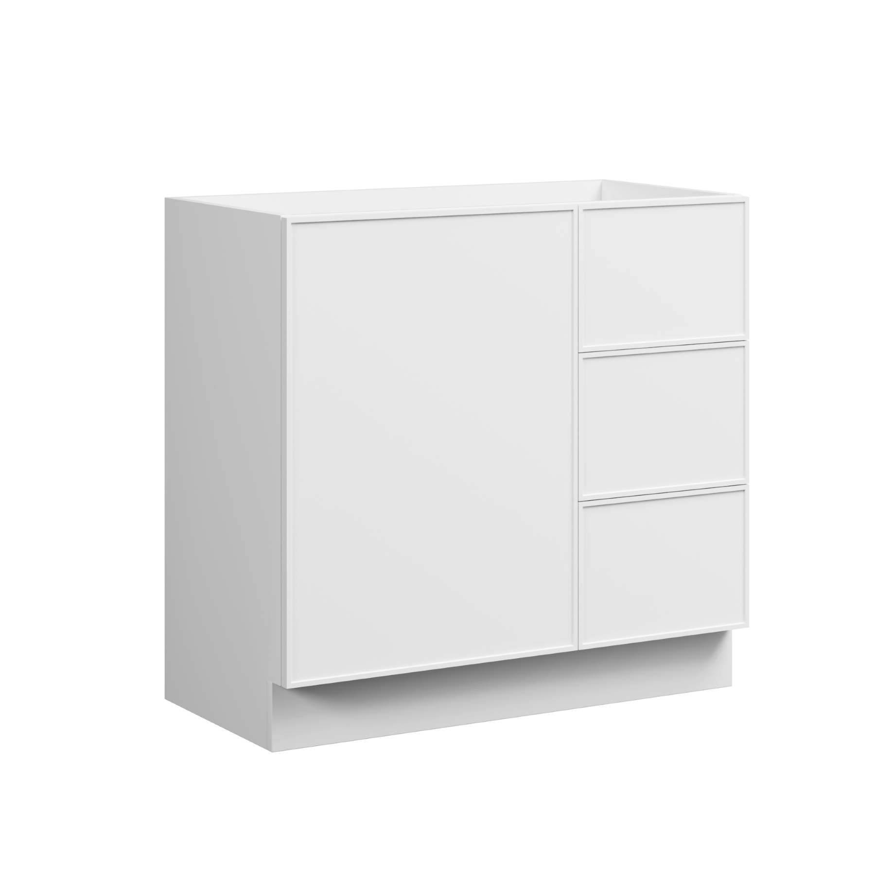 Timberline Natick 36" x 18" x 34.5" Floor Standing Vanity by Timberline