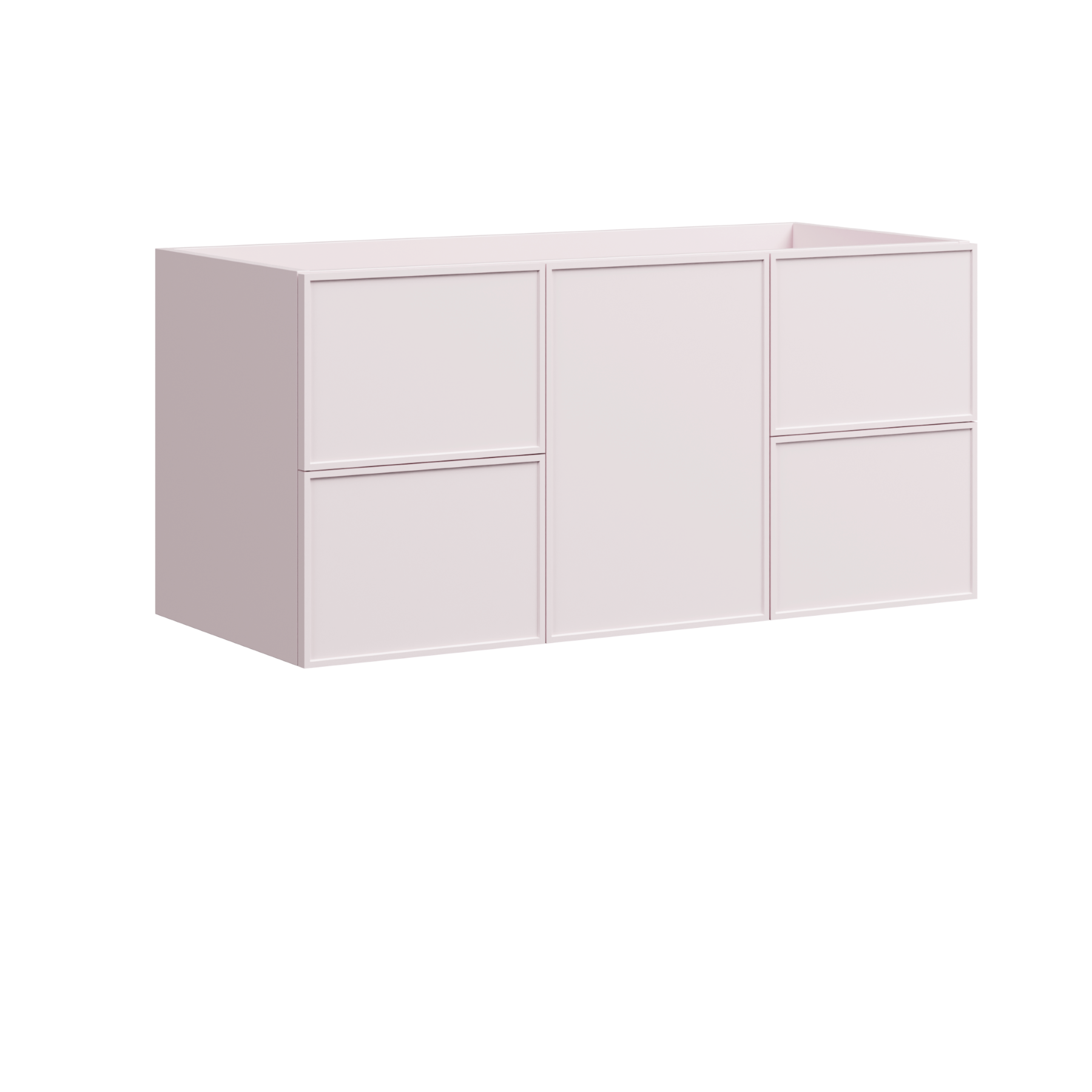 Timberline Natick 42" x 18" x 20" Wall Mounted Vanity