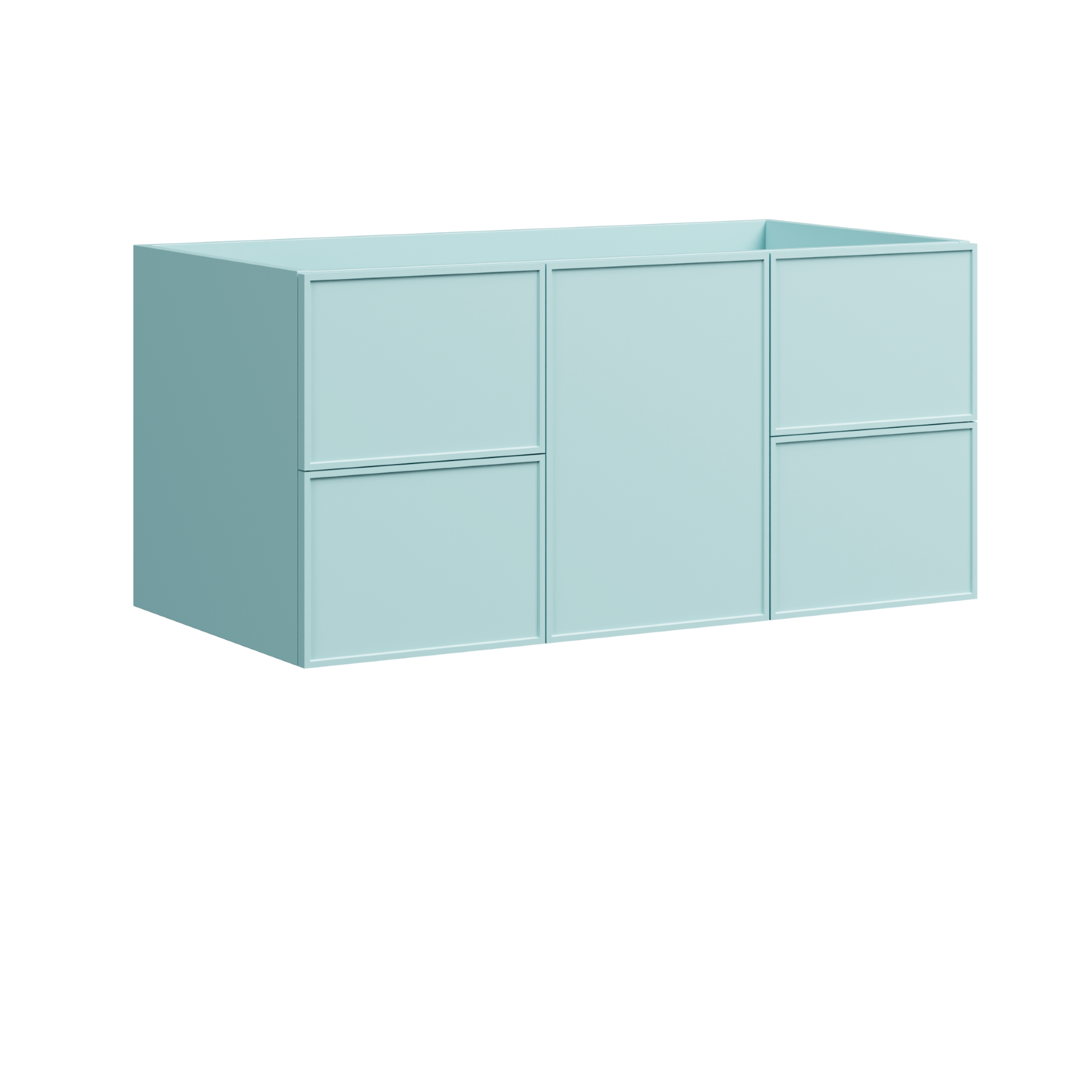 Timberline Natick 42" x 21" x 20" Wall Mounted Vanity