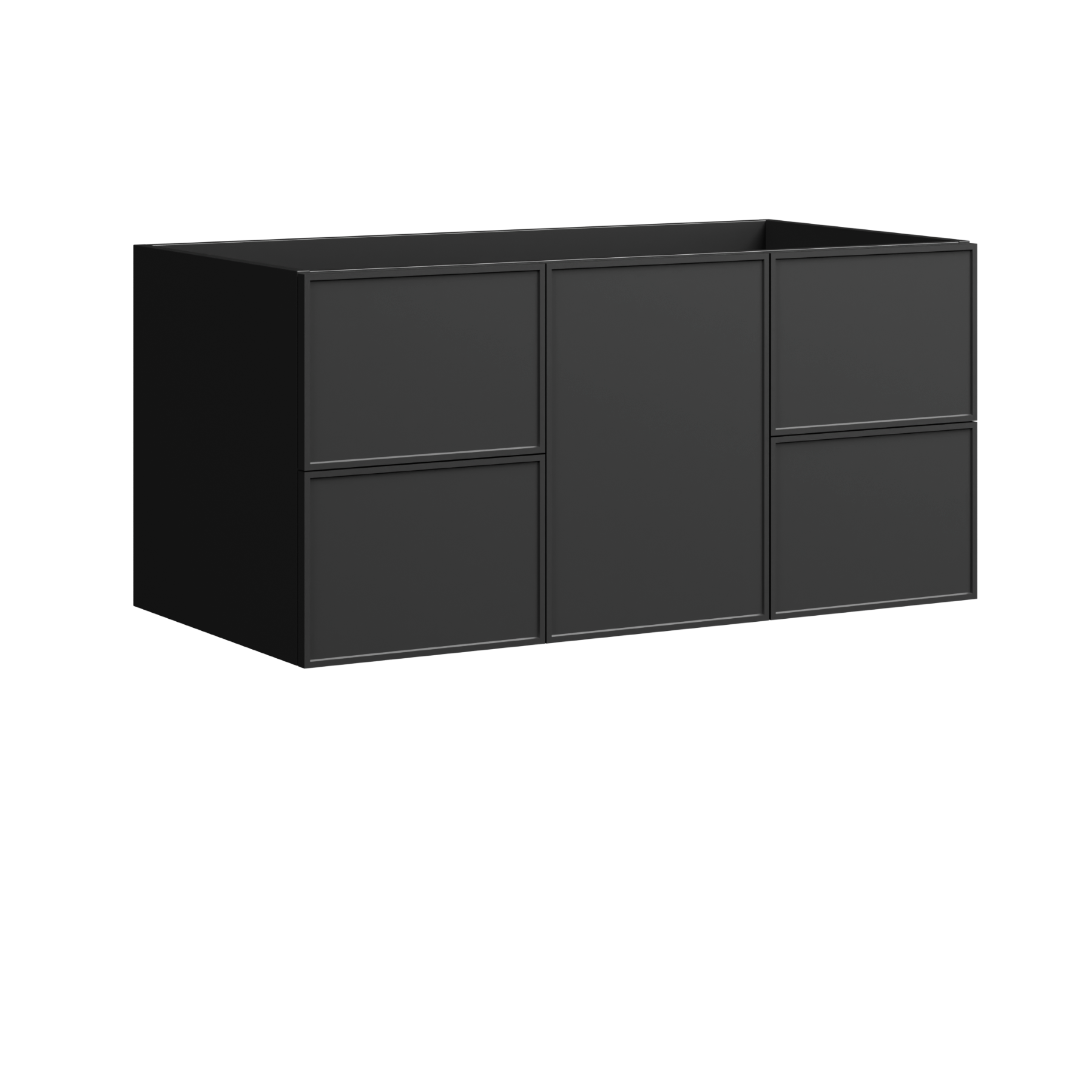 Timberline Natick 42" x 21" x 20" Wall Mounted Vanity