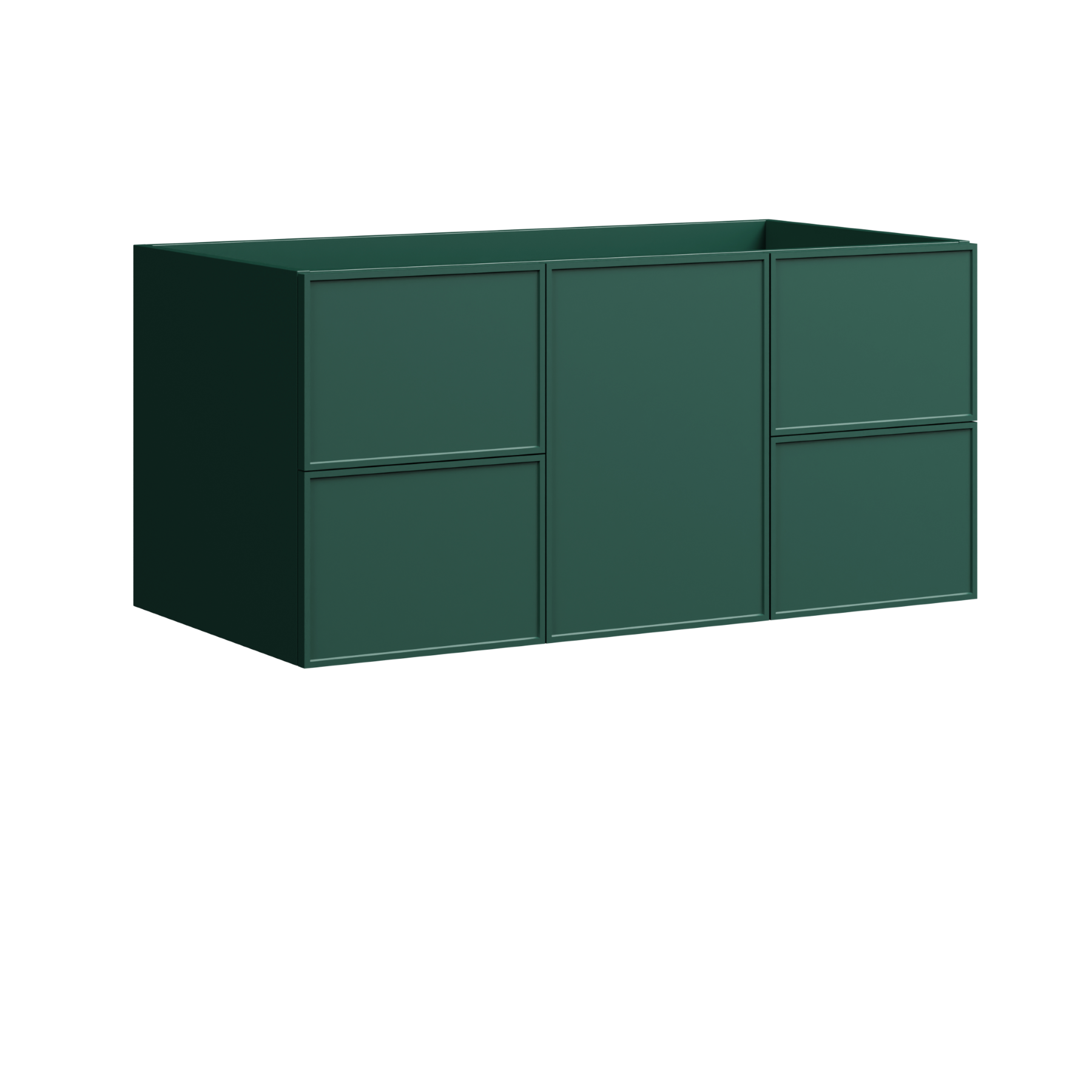 Timberline Natick 42" x 21" x 20" Wall Mounted Vanity