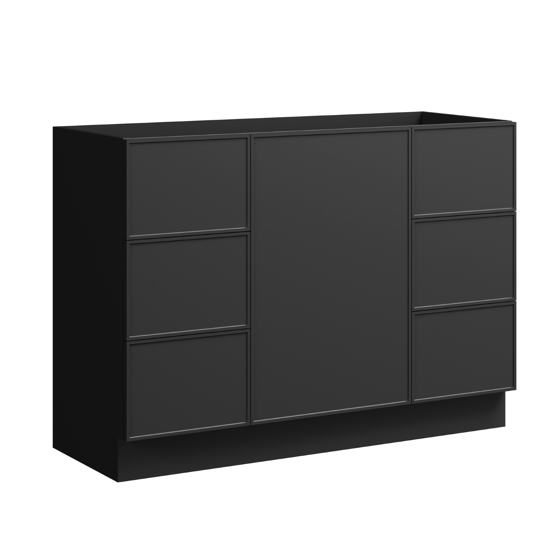 Timberline Natick 48" x 18" x 34.5" Floor Standing Vanity