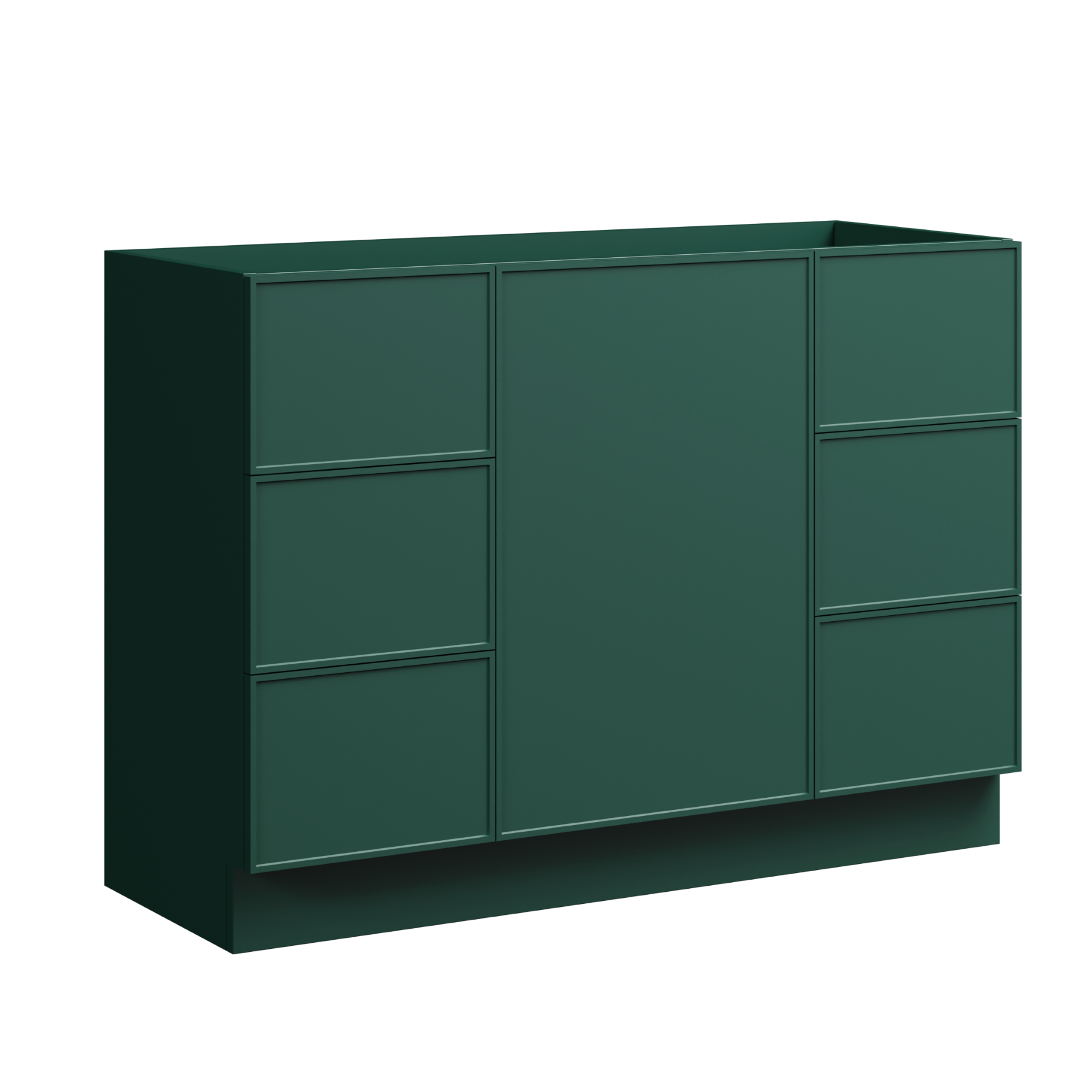 Timberline Natick 48" x 18" x 34.5" Floor Standing Vanity