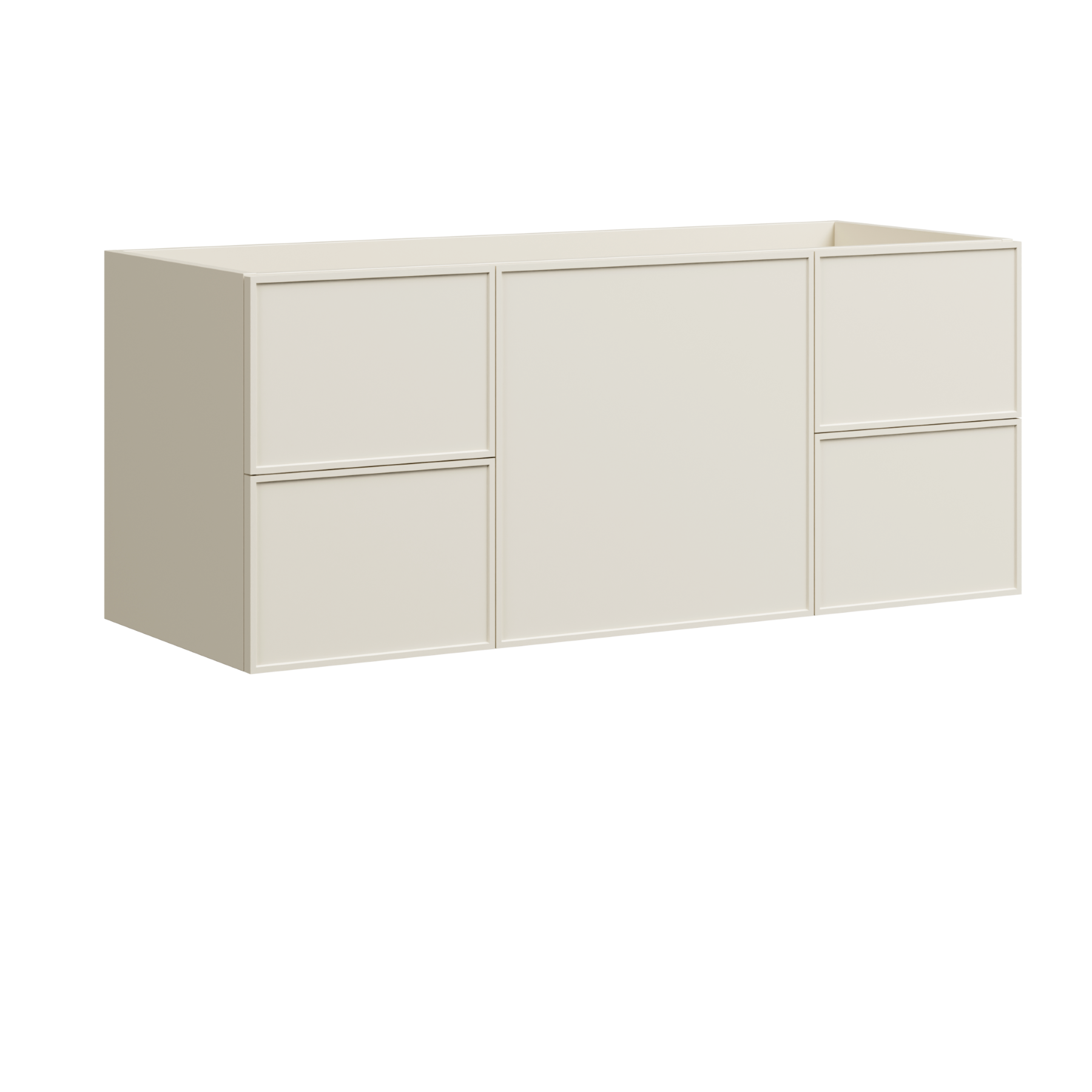 Timberline Natick 48" x 18" x 20" Wall Mounted Vanity