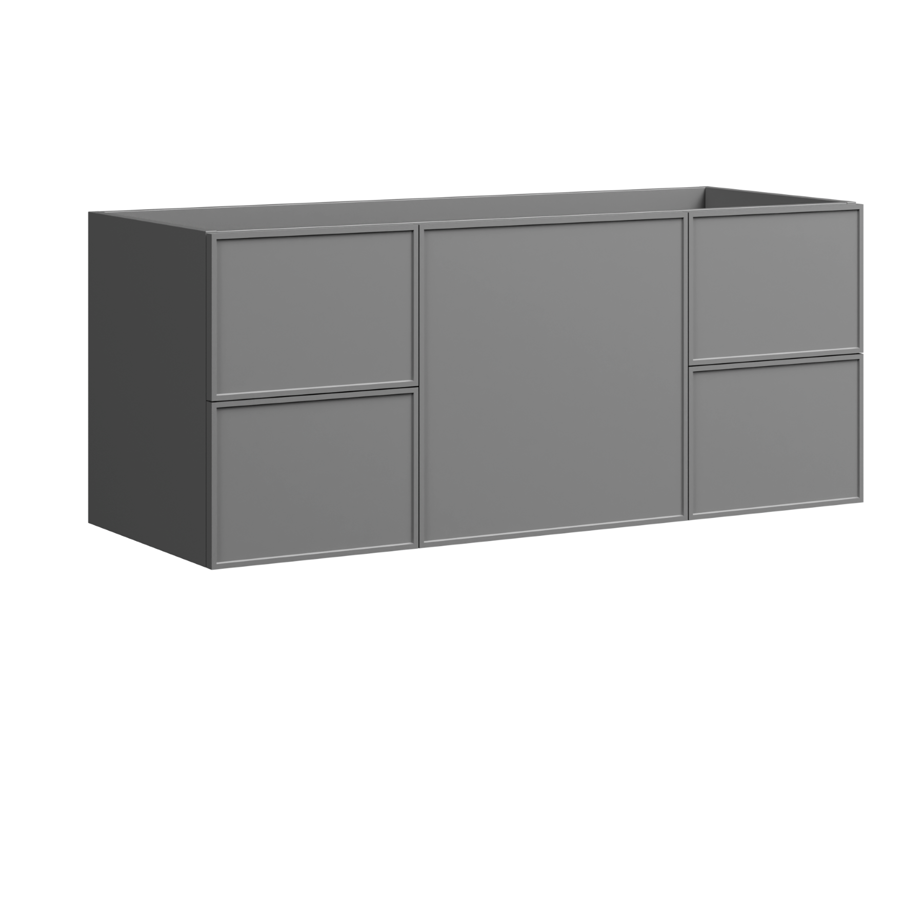 Timberline Natick 48" x 18" x 20" Wall Mounted Vanity