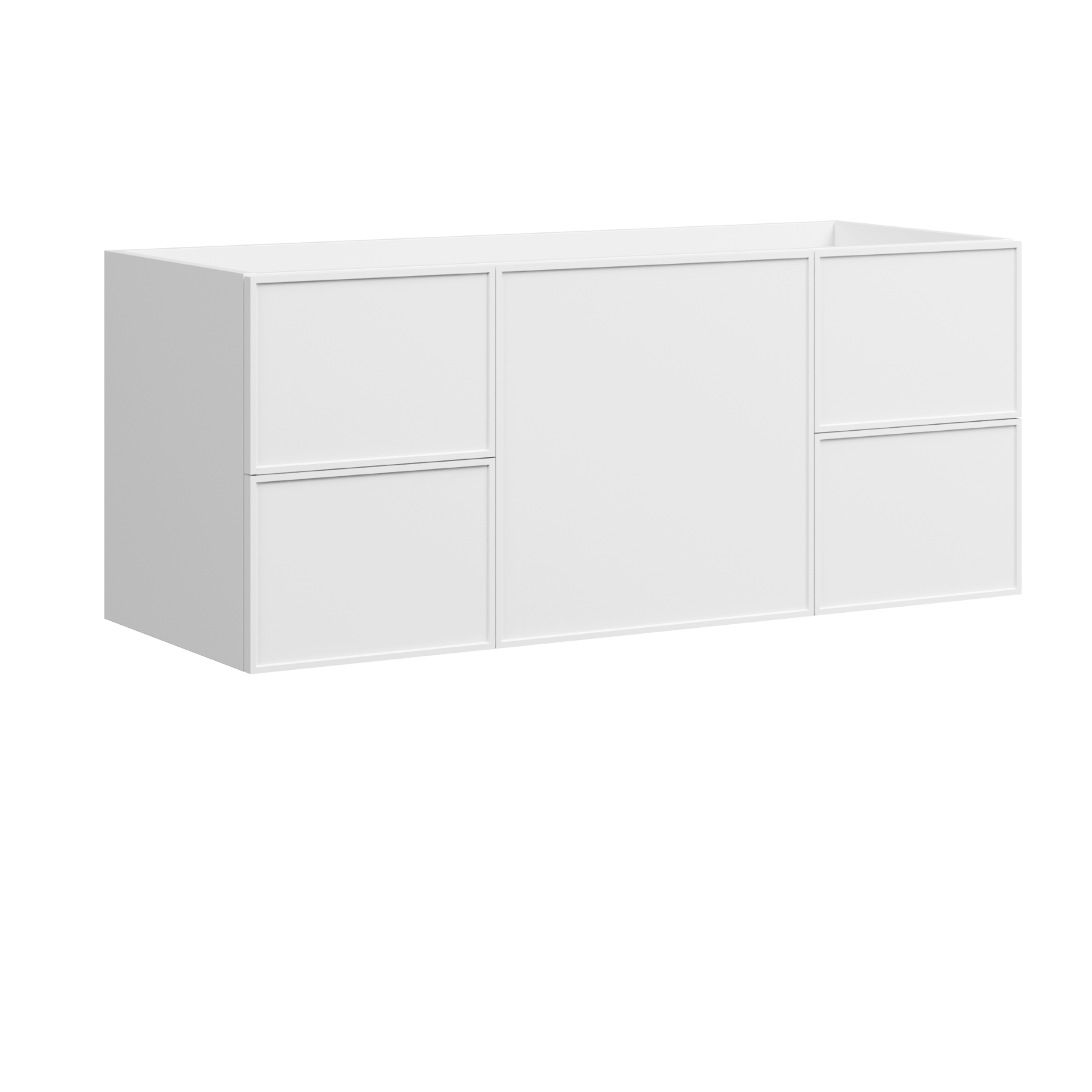 Timberline Natick 48" x 18" x 20" Wall Mounted Vanity by Timberline