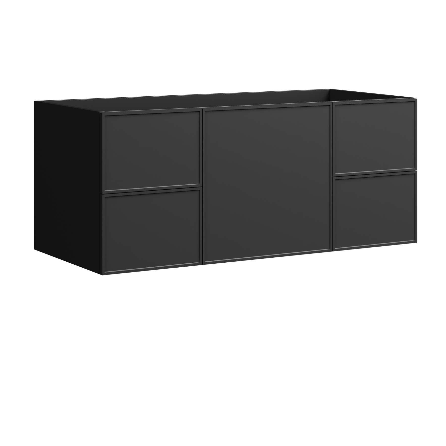 Timberline Natick 48" x 21" x 20" Wall Mounted Vanity