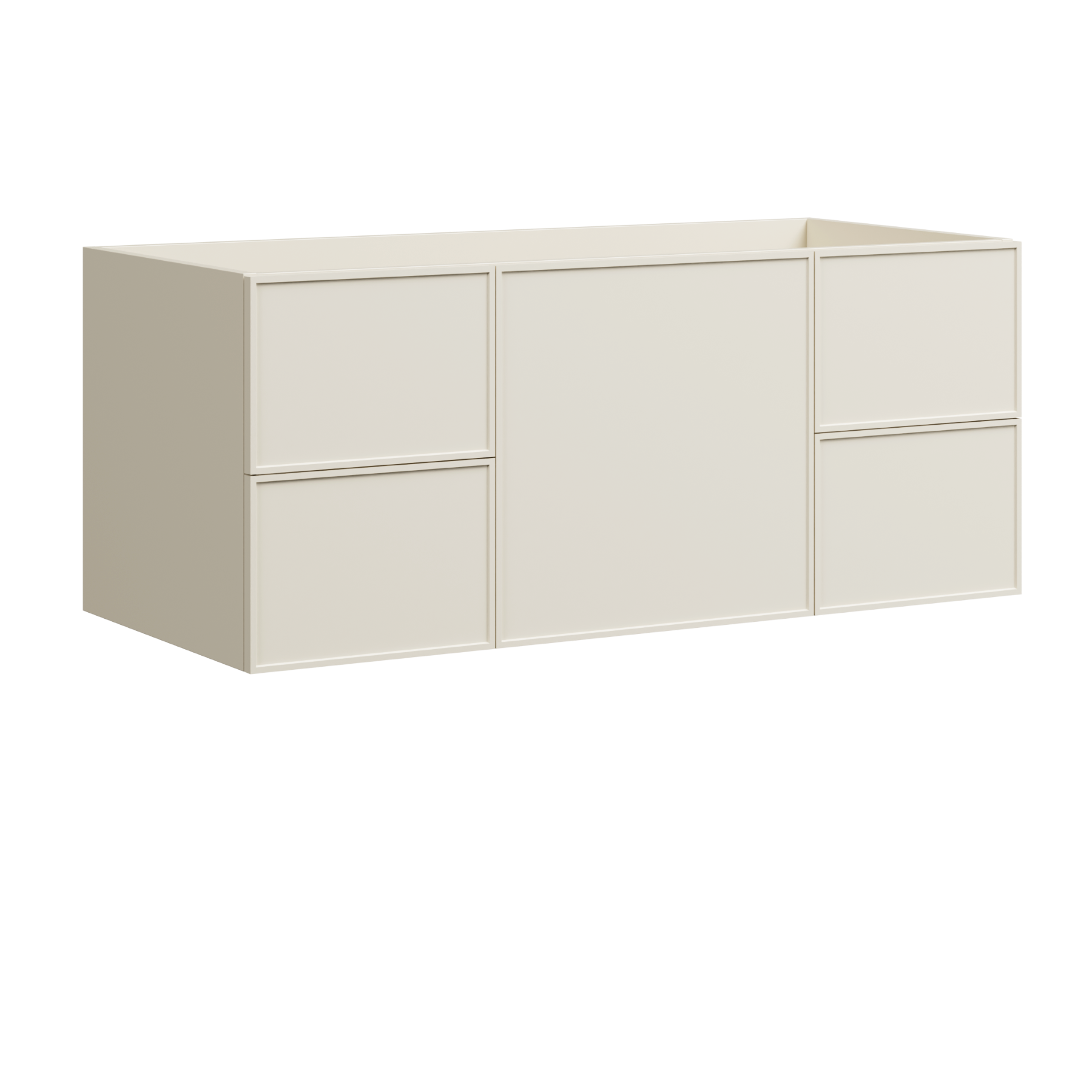 Timberline Natick 48" x 21" x 20" Wall Mounted Vanity