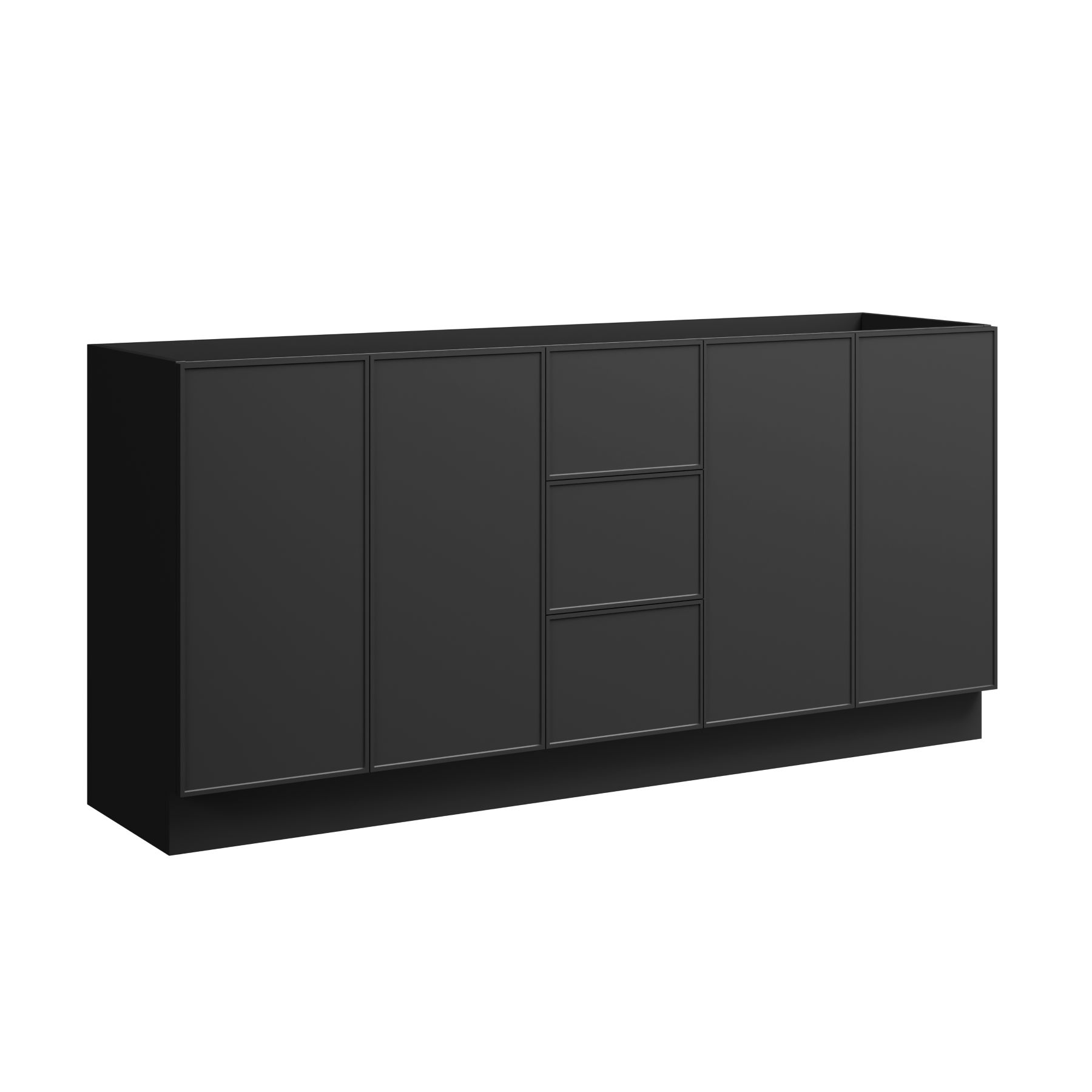 Timberline Natick 72" x 18" x 34.5" Floor Standing Double Vanity