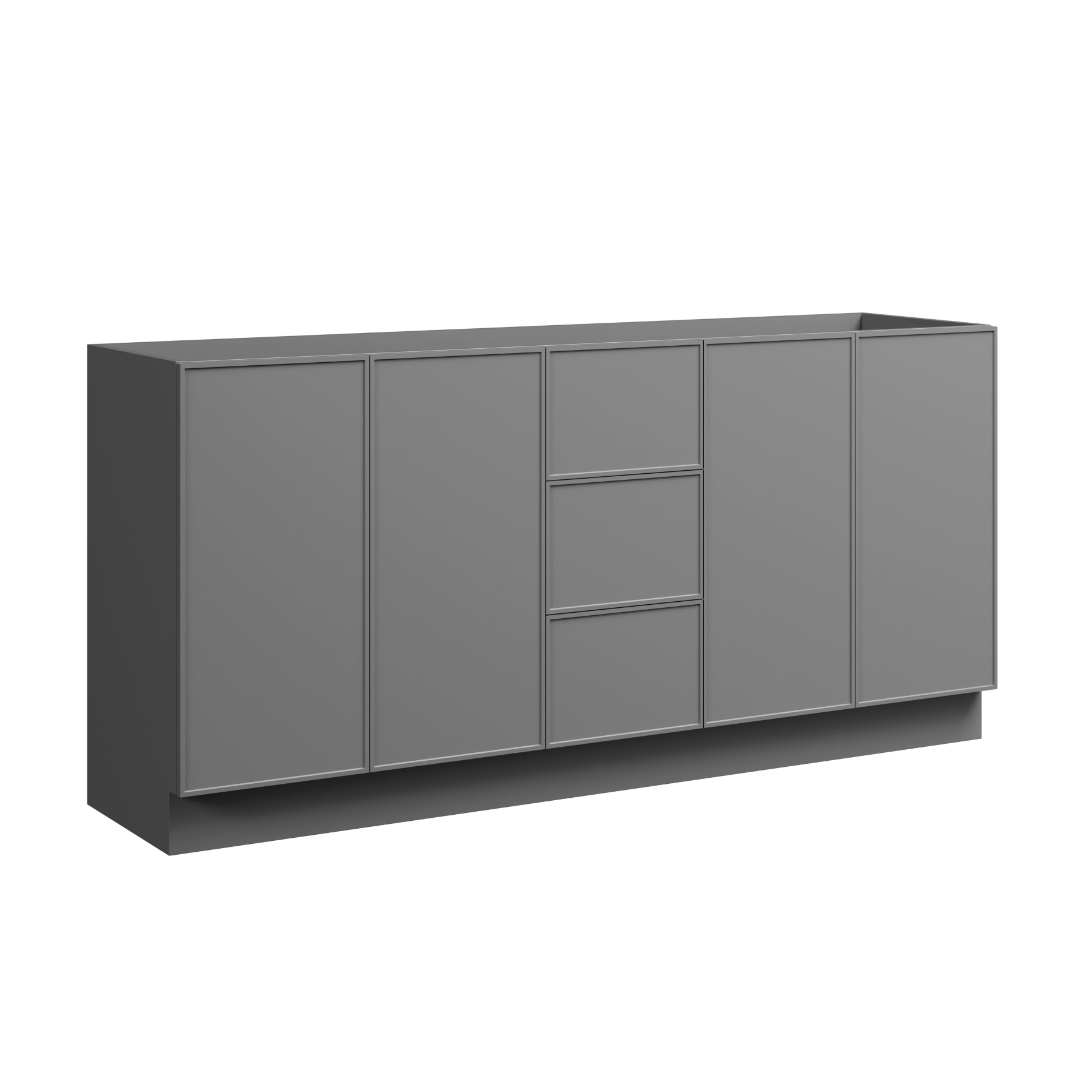 Timberline Natick 72" x 18" x 34.5" Floor Standing Double Vanity