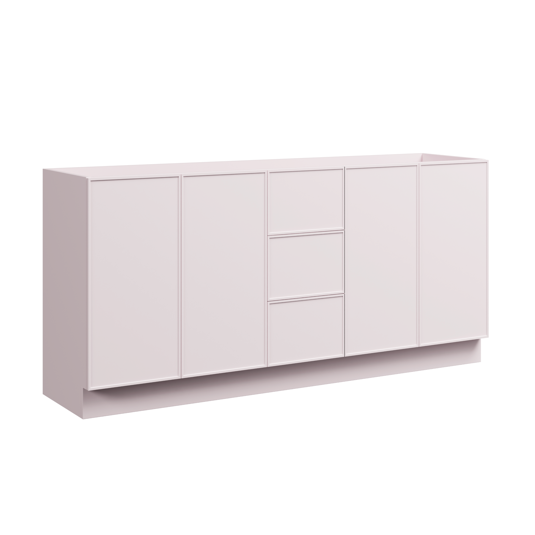 Timberline Natick 72" x 18" x 34.5" Floor Standing Double Vanity