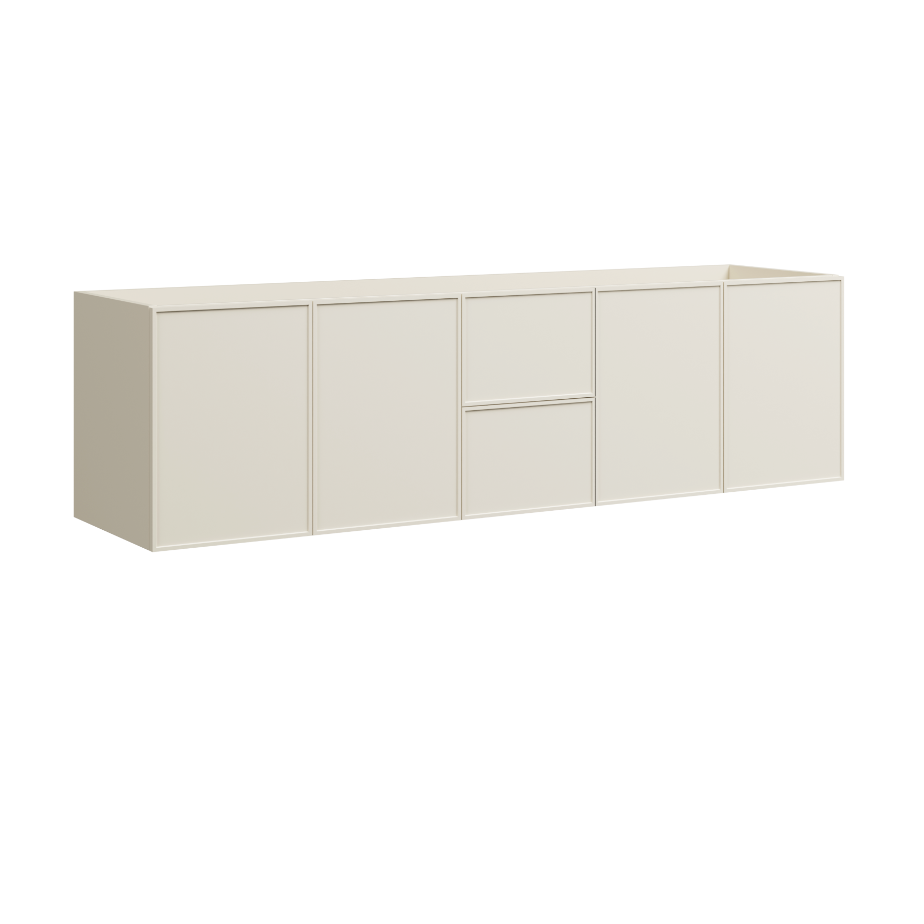 Timberline Natick 72" x 18" x 20" Wall Mounted Double Vanity by Timberline