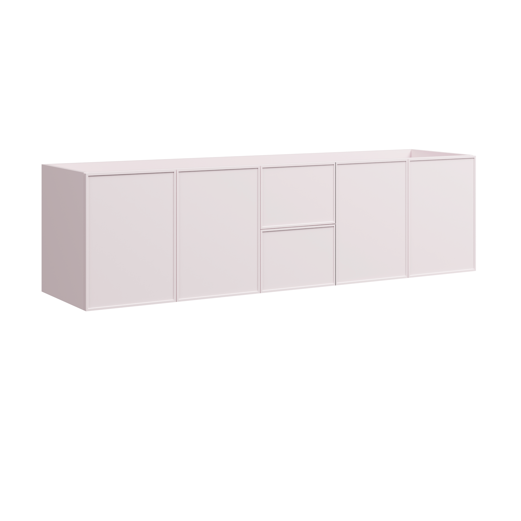 Timberline Natick 72" x 18" x 20" Wall Mounted Double Vanity by Timberline