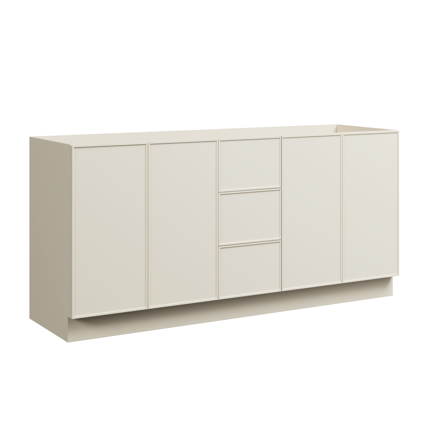 Timberline Natick 72" x 21" x 34.5" Floor Standing Double Vanity