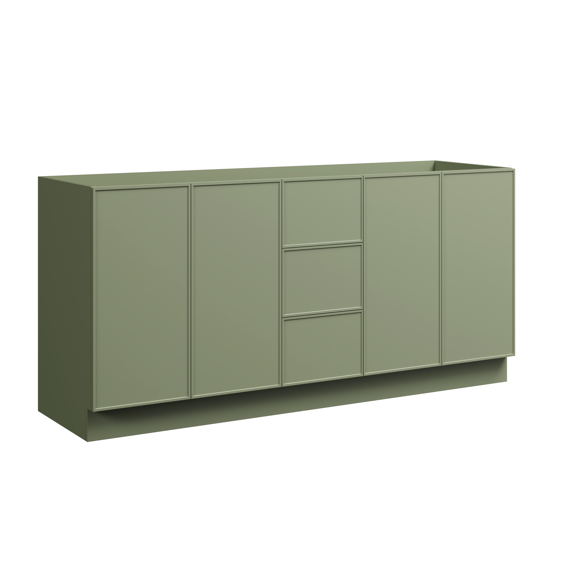 Timberline Natick 72" x 21" x 34.5" Floor Standing Double Vanity by Timberline