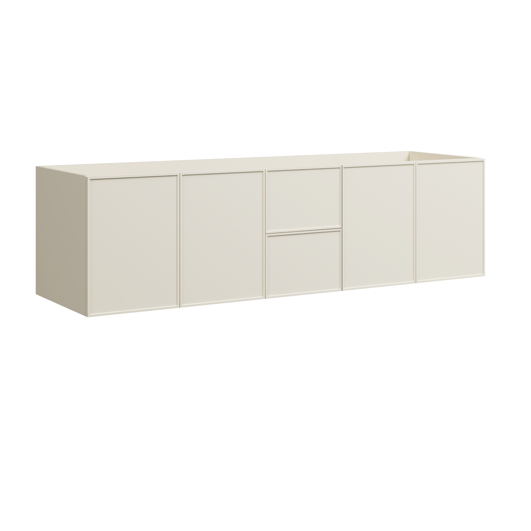 Timberline Natick 72" x 21" x 20" Wall Mounted Double Vanity by Timberline